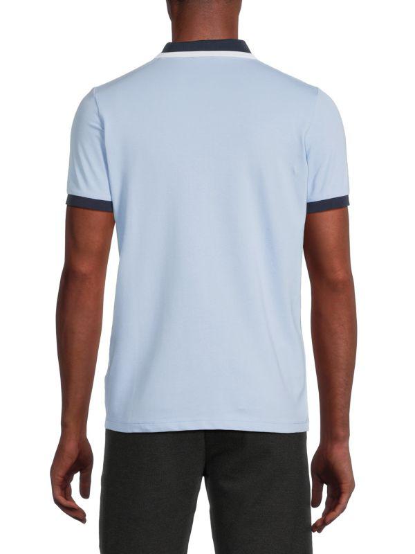 Bertigo Colorblock Tipped Polo