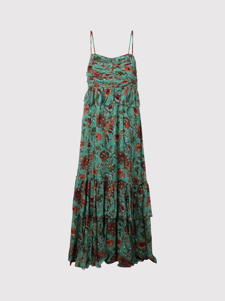 Ulla Johnson Colette Iris-print Maxi Dress