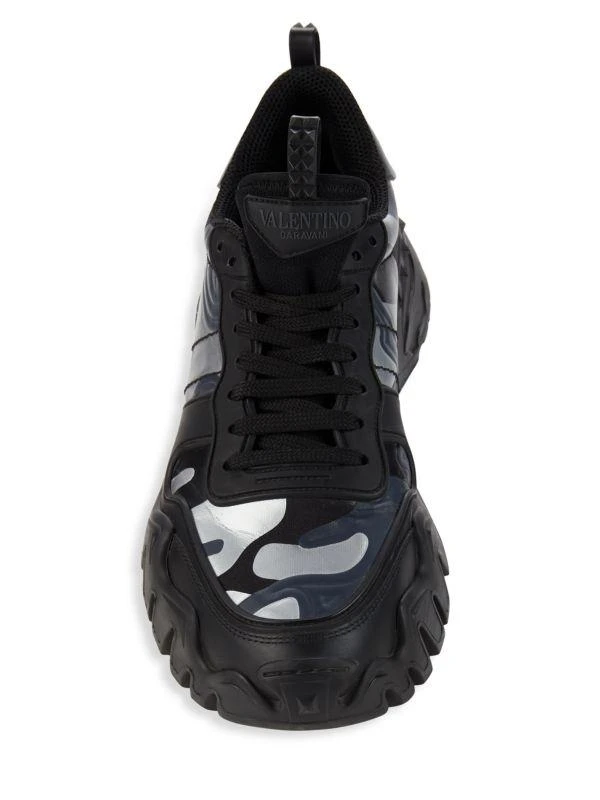 Valentino Camouflage Rockstud Sneakers 5