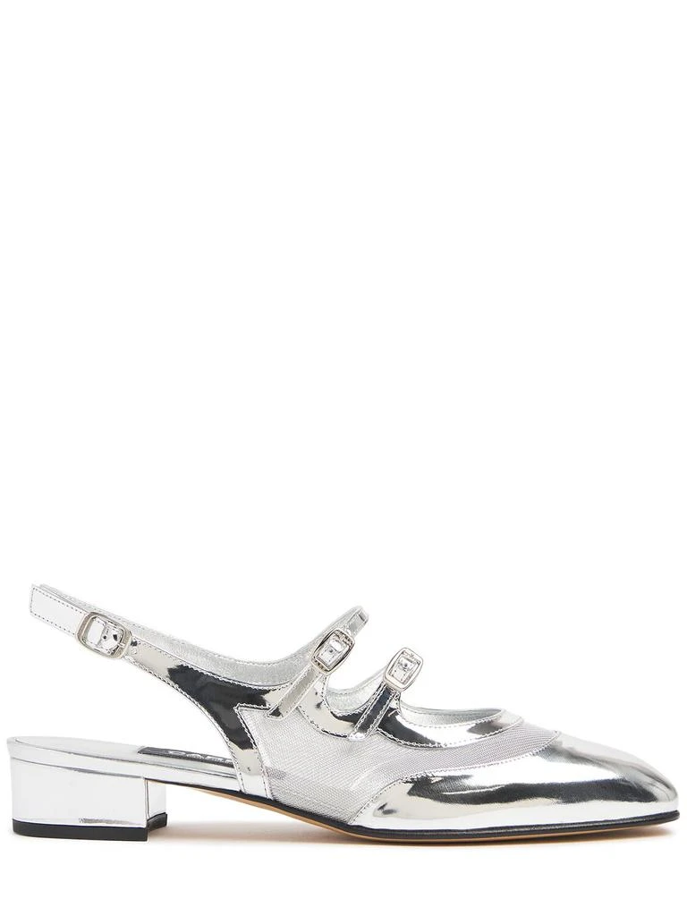 Carel 20mm Peche Night Leather 
Mesh Heels 1