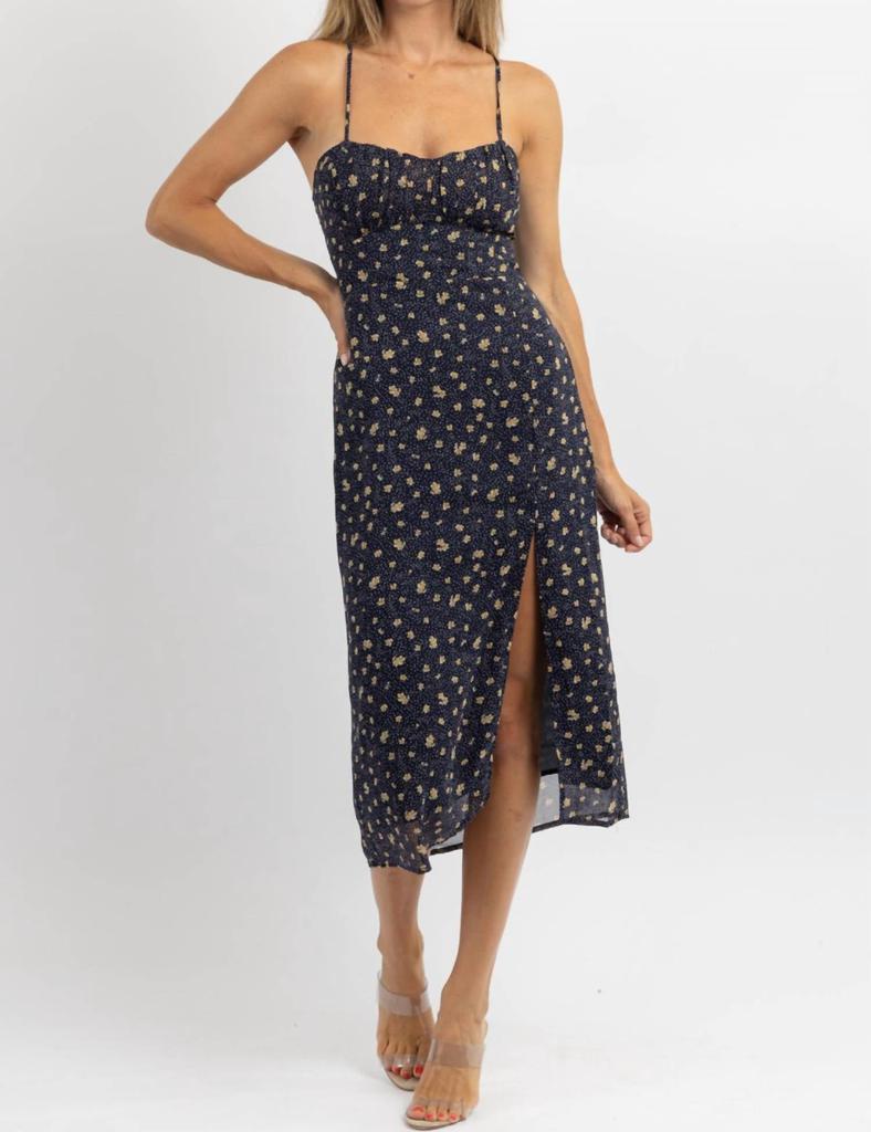 Dress Forum MIKAH FLORAL MIDI DRESS