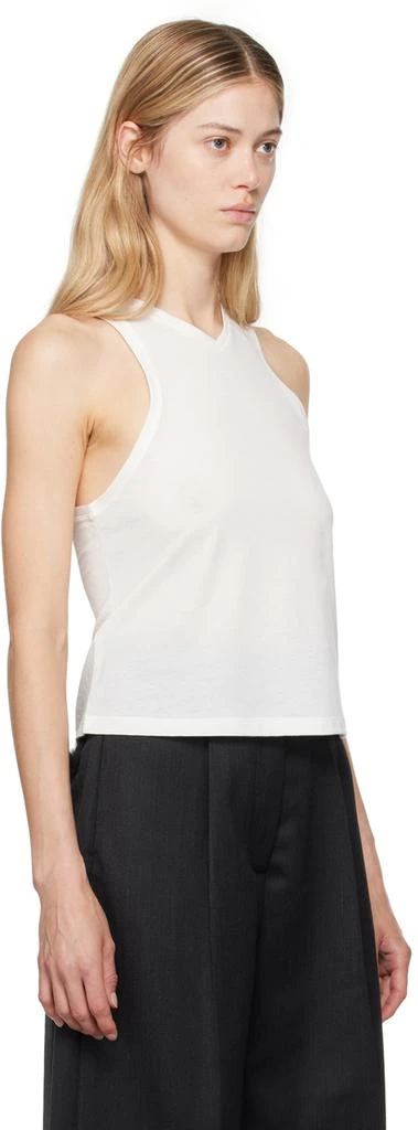 Khaite White 'The Netta' Tank Top 2