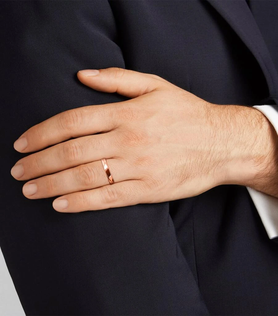Graff Rose Gold and Diamond Laurence Graff Signature Ring 4