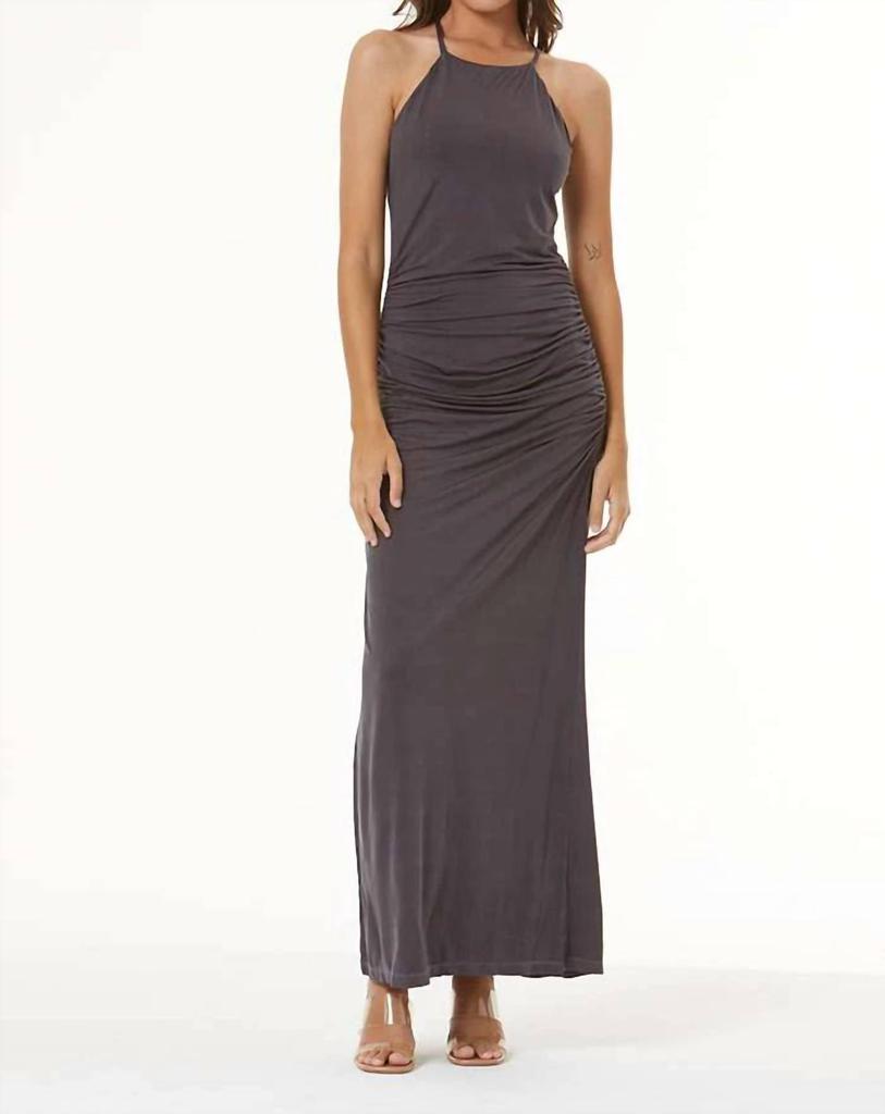 Young Fabulous & Broke Kelly Maxi Dress In Black Sand