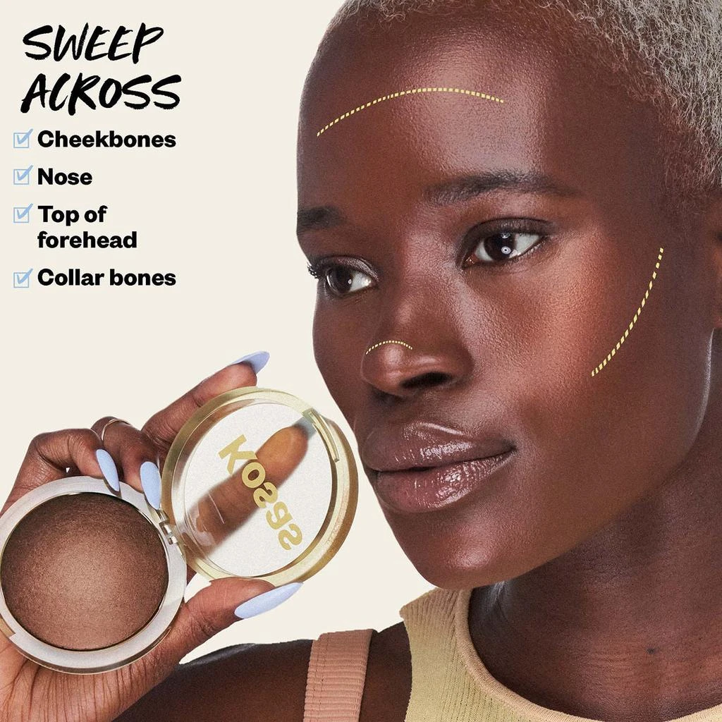 Kosas The Sun Show Baked Bronzer 6