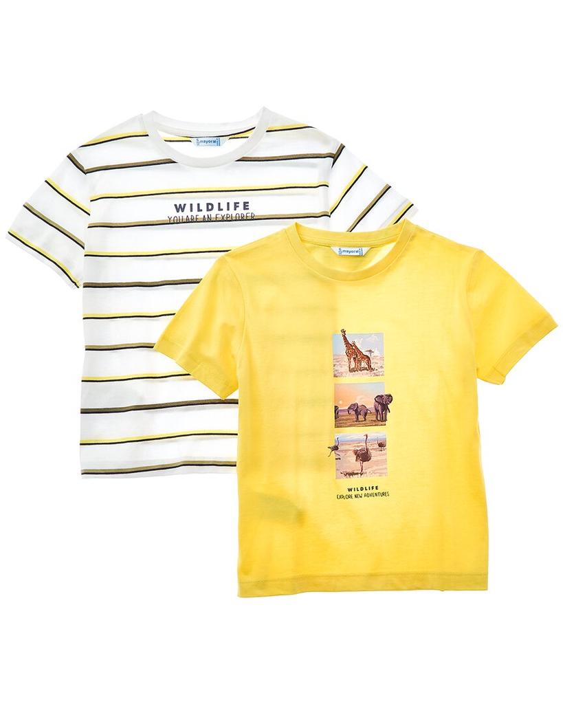 MAYORAL Mayoral 2pc Animal Graphic T-Shirt Set