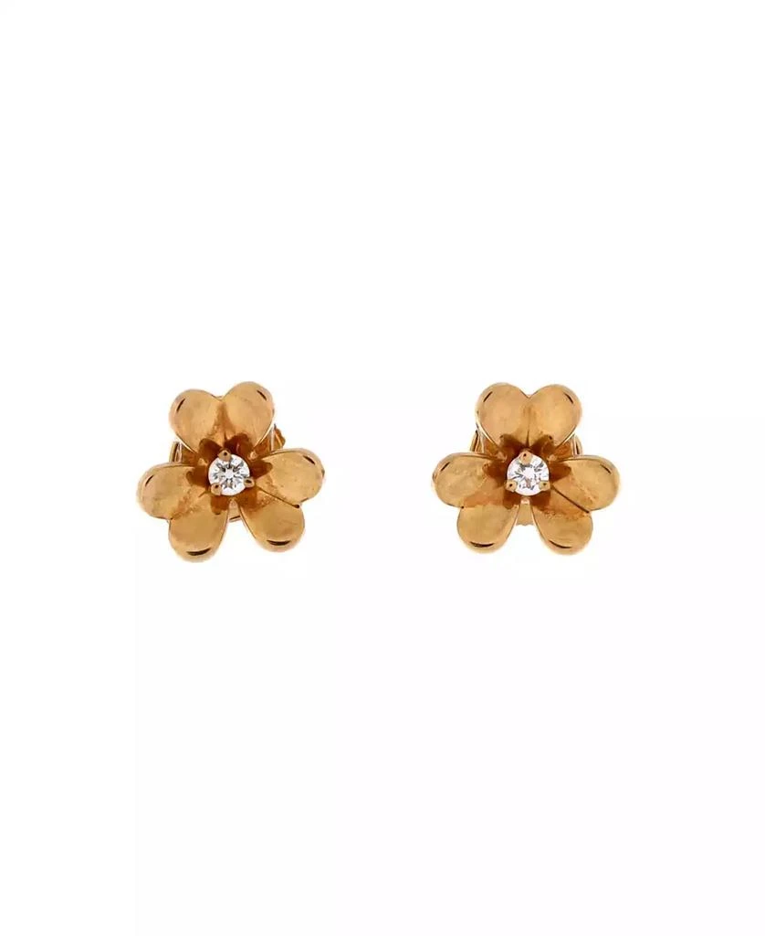 Pre-Owned Van Cleef 
Arpels Frivole Stud Earrings