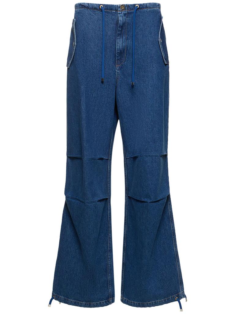 DION LEE Parachute Denim Wide Jeans