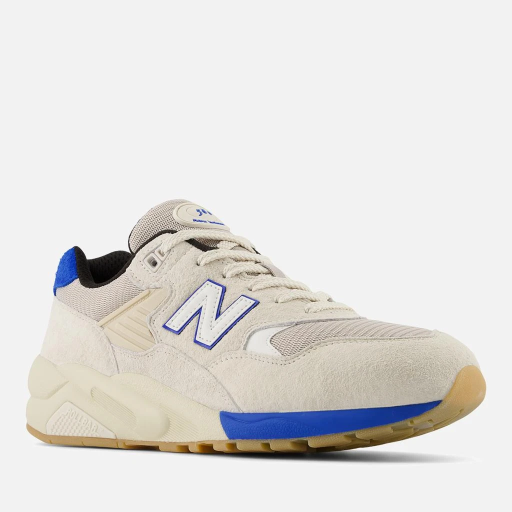 New Balance Men's 580 Suede and Mesh Trainers 2
