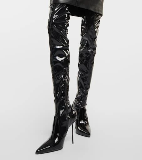 Paris Texas Lidia latex over-the-knee boots 4
