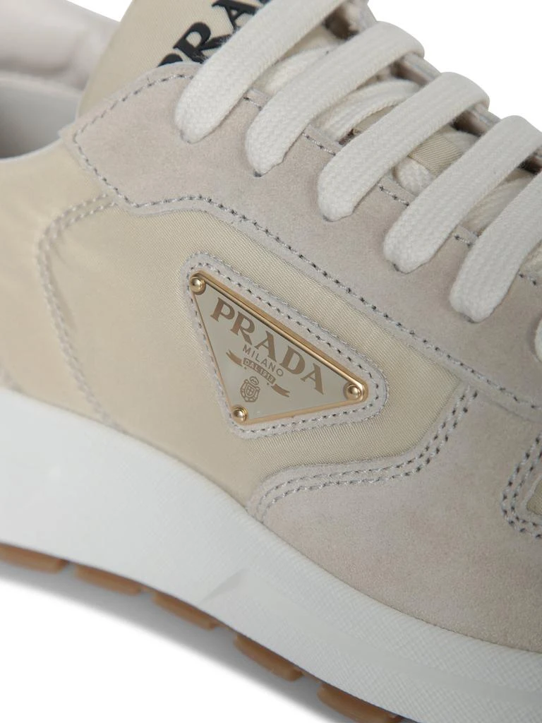 Prada Prada Triangle-Logo Lace-Up Sneakers 4