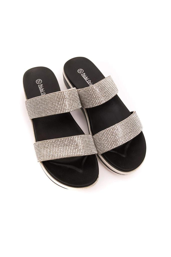 Péché Originel Péché Originel Silver Polyurethane Sandal