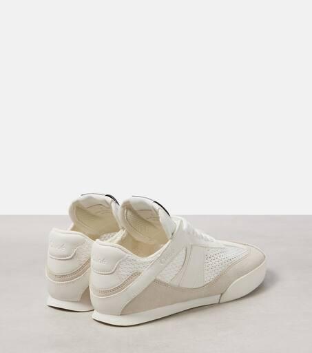 【関税&送料込】Chloe' Chloe Kick Low-Top Leather Sneakers W CHLOÉ Kick quilted-leather sneakers | NET-A-PORTER