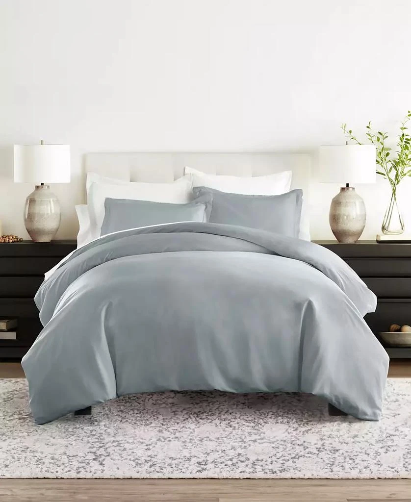 IENJOY HOME Ultra Soft Brushed Cotton 3-Pc. Duvet Cover Set 1