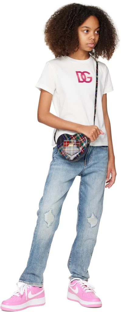 Dolce 
Gabbana Kids Multicolor DG Heart Bag 4