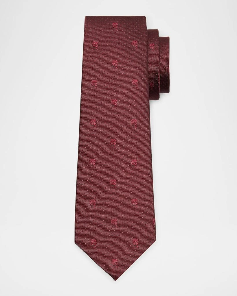 Alexander McQueen Men's Skull & Polka Dot Tie 1