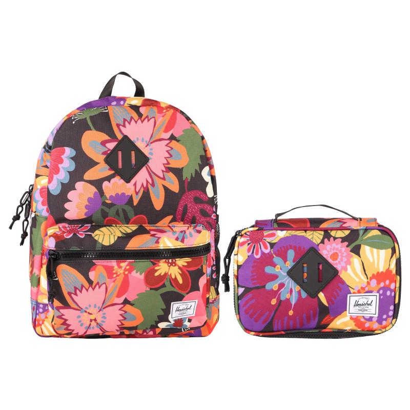 Herschel Supply Colorful fall blooms purple pink youth