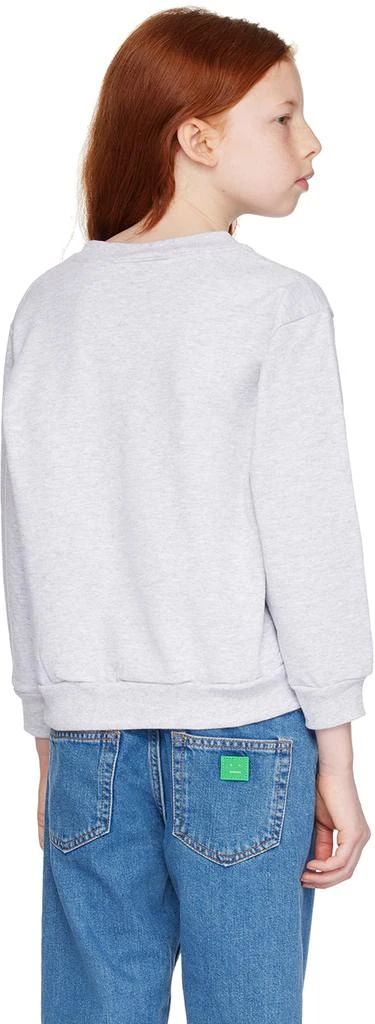 Dime Kids Gray Leafy Sweatshirt 3