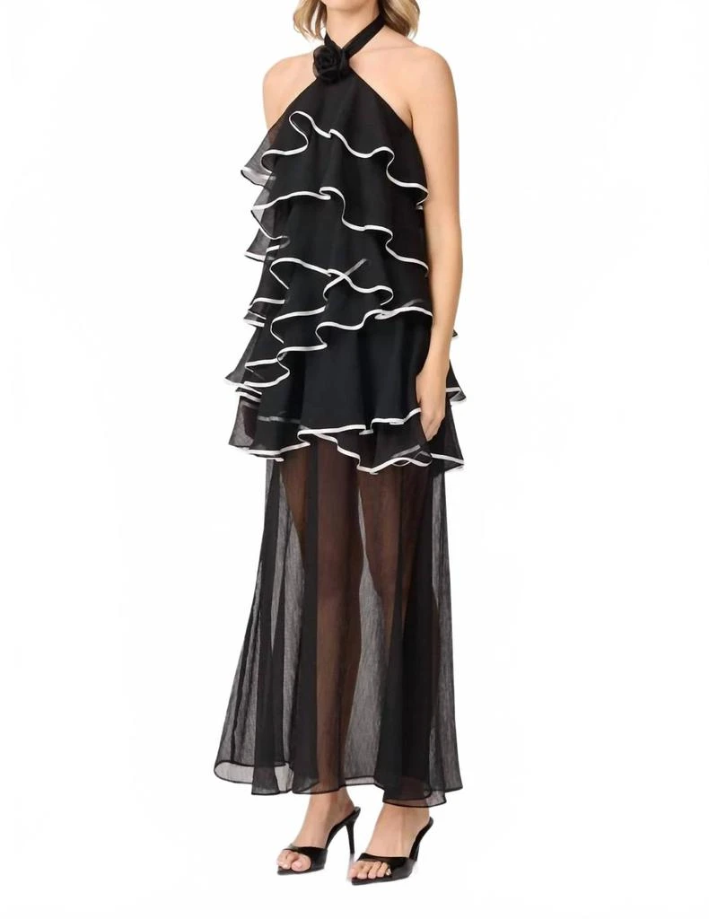 Shop Melissa Halter Maxi Dress In Black on Sale at BeyondStyle  Get 40%  Off Melissa Halter Maxi Dress In Black with Limited-Time Flash Deals,  Exclusive Discounts, and Special Offers. Enjoy Unbeatable