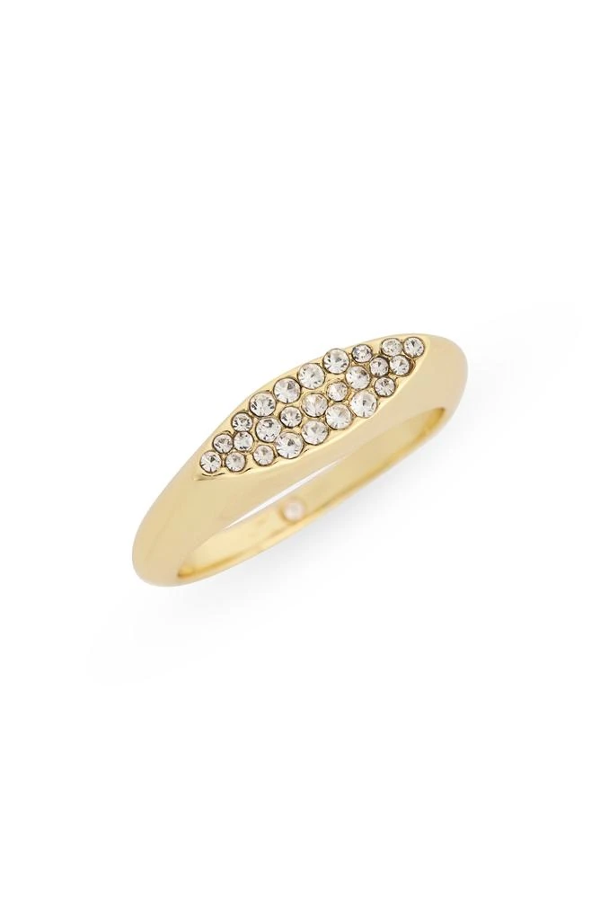 Covet Pavé CZ Navette Ring