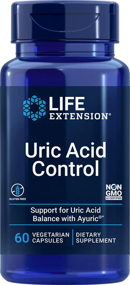 Life Extension Life Extension Uric Acid Control (60 vegetarian capsules) 1