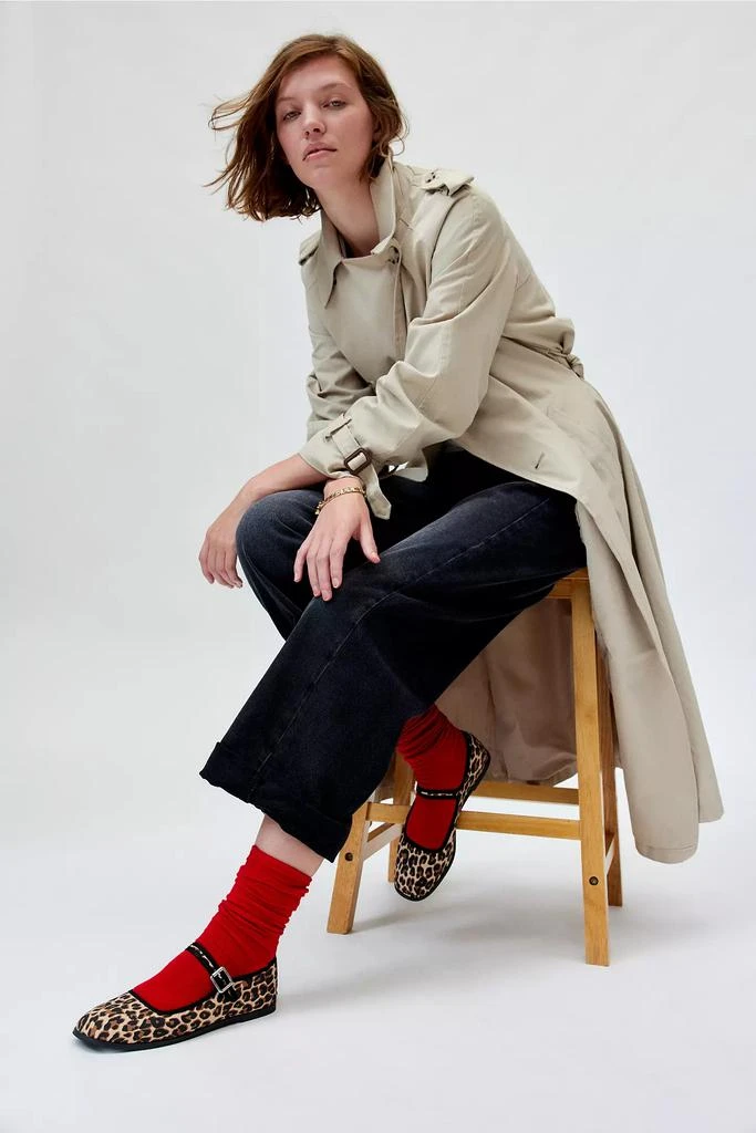 Urban Outfitters UO Madeline Canvas Mary Jane Ballet Flat 1