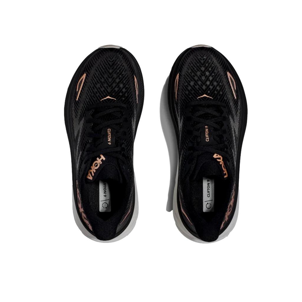Hoka One One Clifton 9 Black / Rose Gold  1127896-BRGL Women's