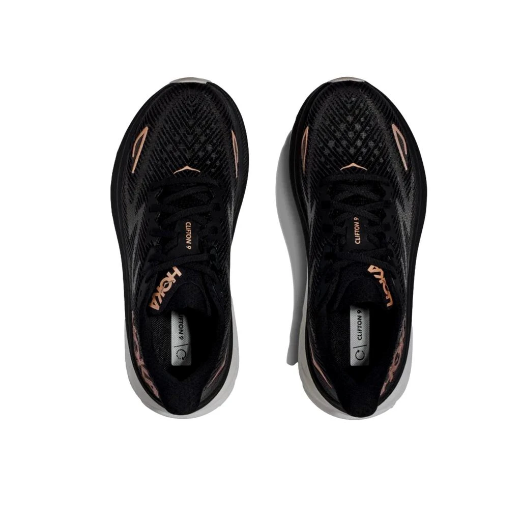 Hoka One One Clifton 9 Black / Rose Gold  1127896-BRGL Women's 2