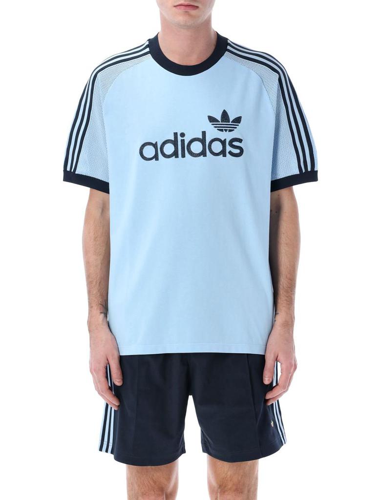 Adidas adidas Originals Linear graphic cali tee in light
