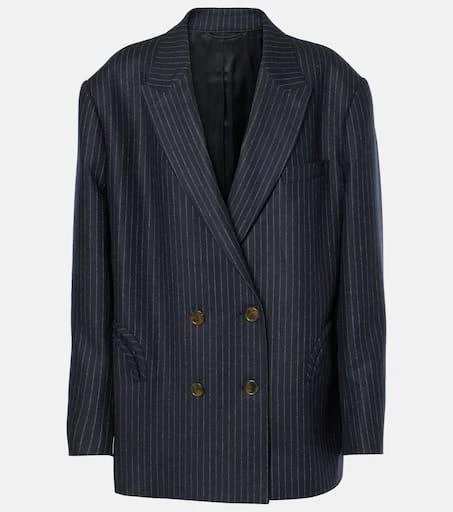 BLAZÉ MILANO Lady Maud wool and cashmere blazer 1
