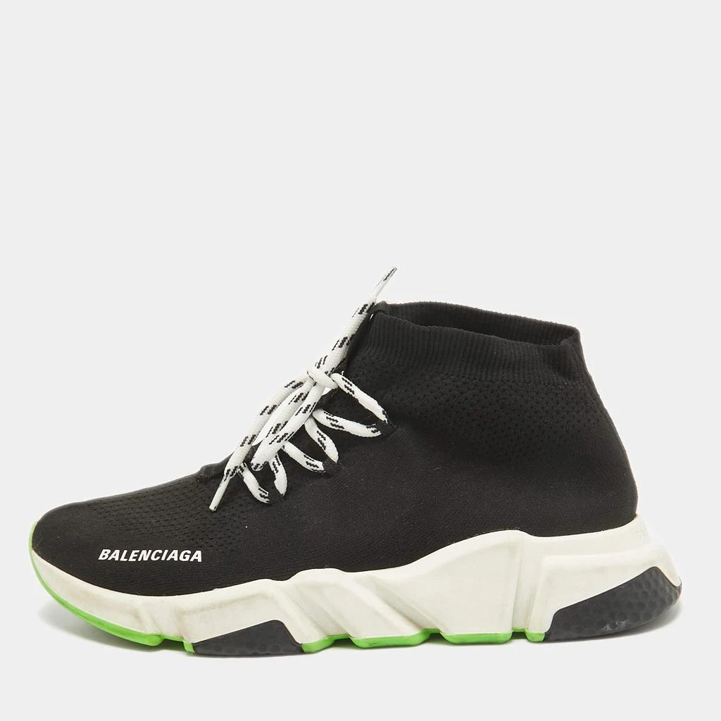 Balenciaga Balenciaga Black Fabric Speed 2.0 High Top Sneakers Size 41 1