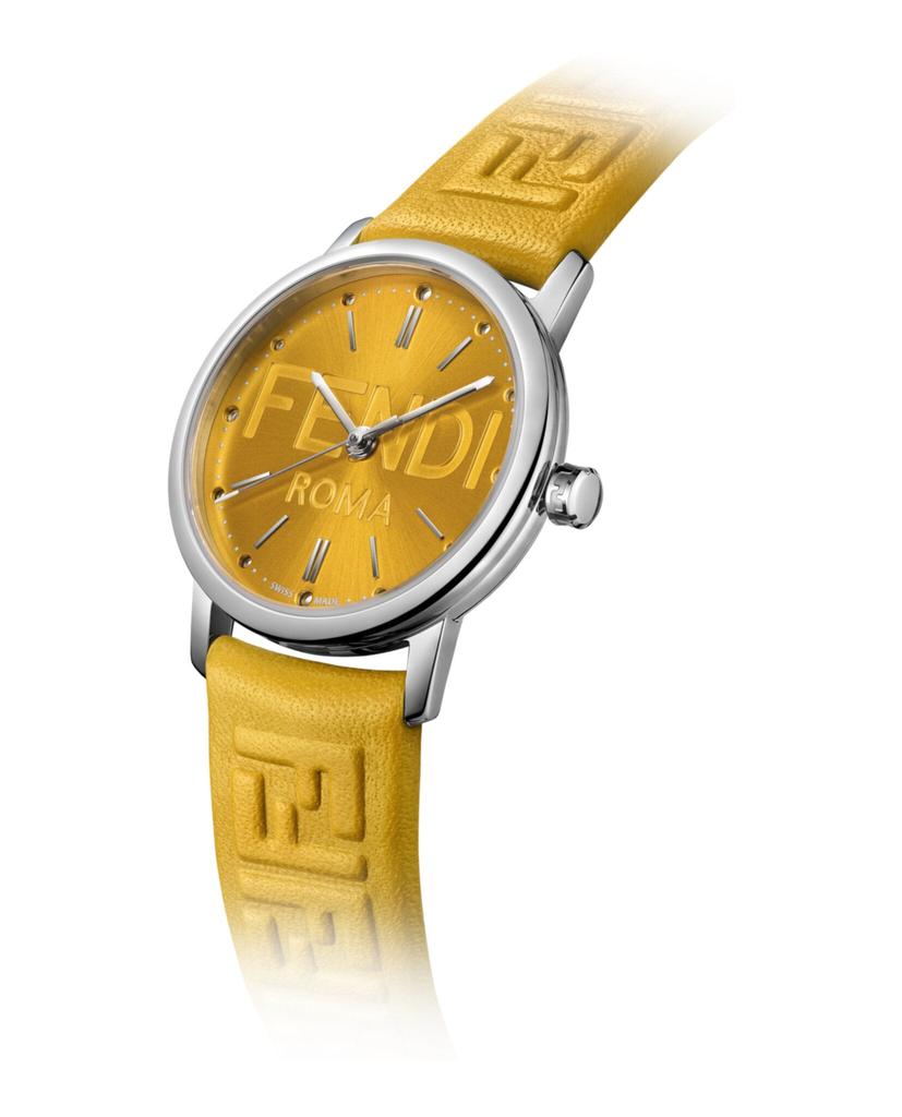 Fendi Forever Fendi Leather Watch