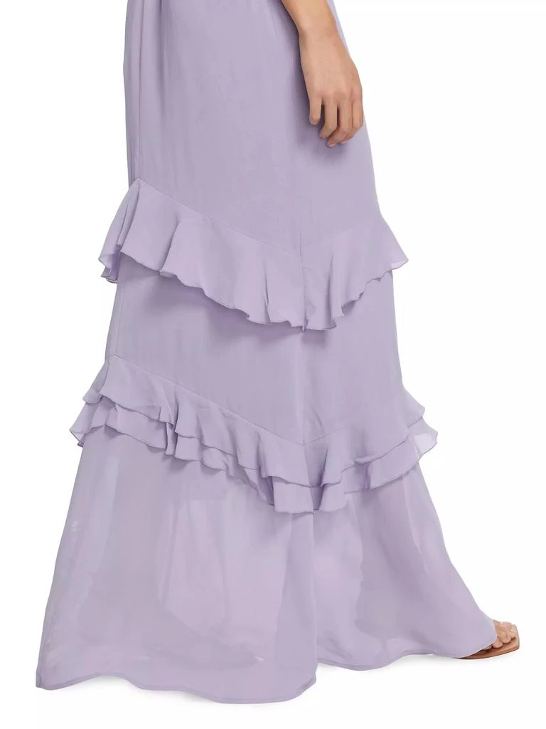 Reformation Tripoli Ruffled Maxi Dress 4