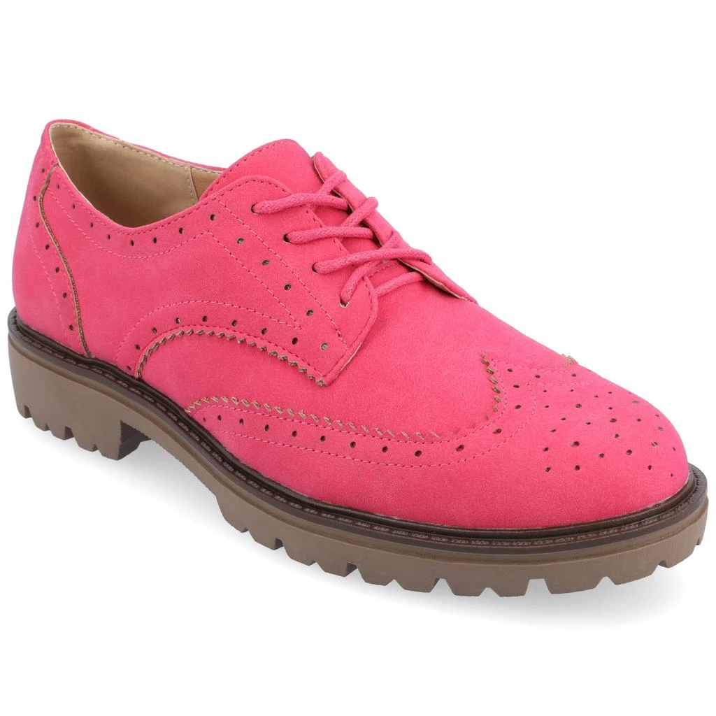 JOURNEE Journee Women's Medium and Wide Width Claudiya Oxford 7
