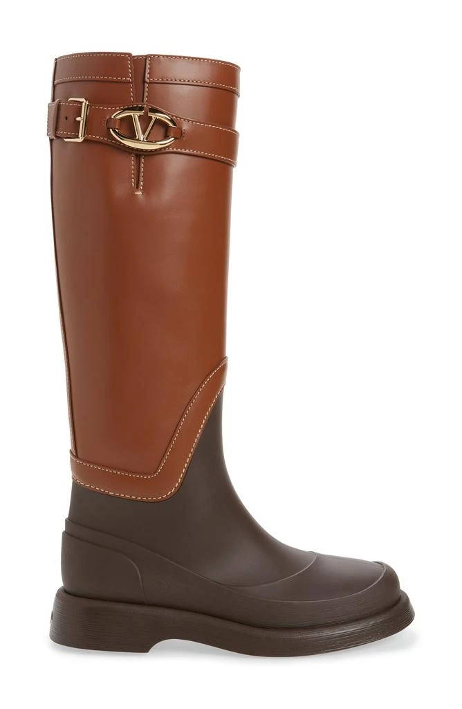 Valentino VLOGO Knee High Rain Boot 3