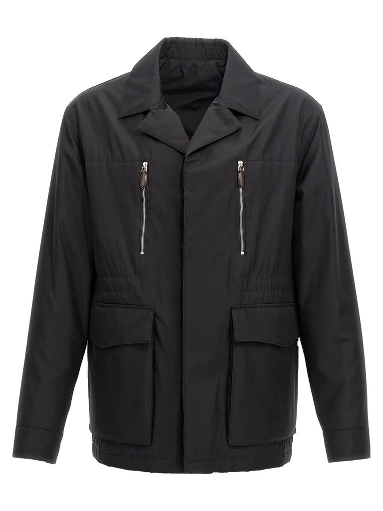 Berluti Berluti Collared Zip Detailed Jacket 1