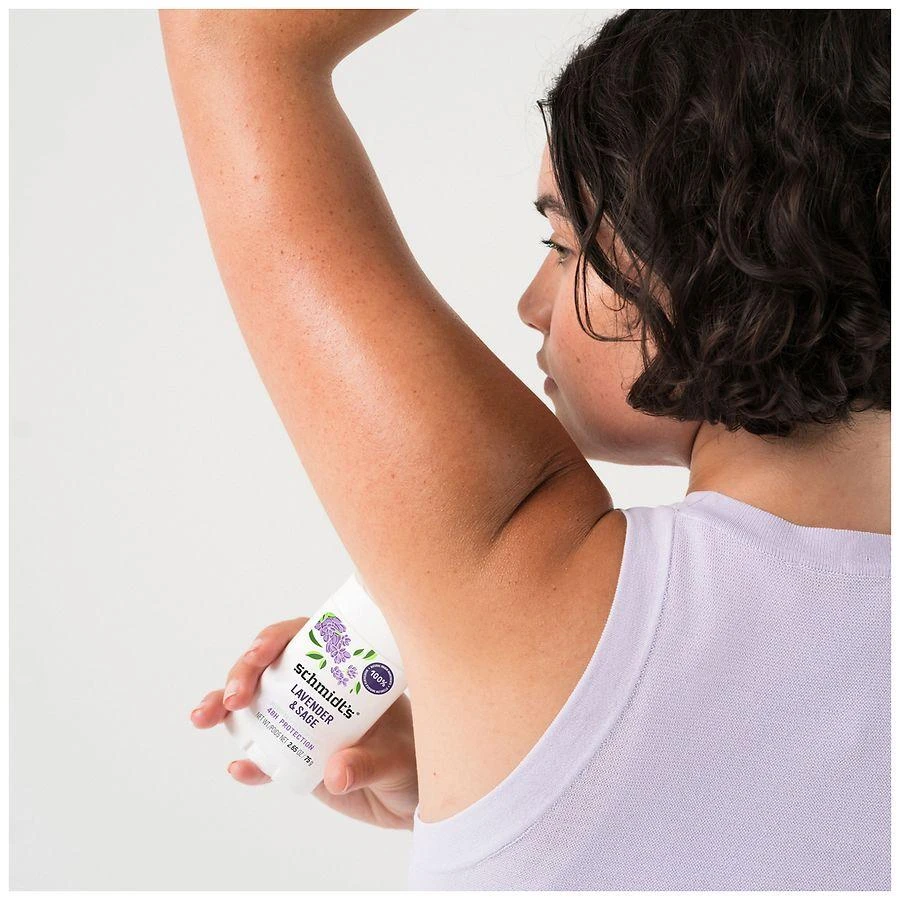 Schmidt's Aluminum-Free Vegan Deodorant with 24 Hour Odor Protection Lavender + Sage 5