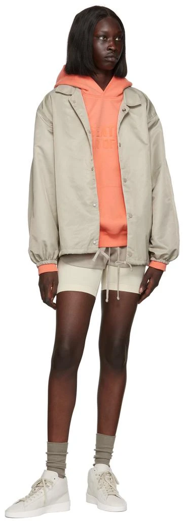 Essentials Pink Raglan Hoodie 4