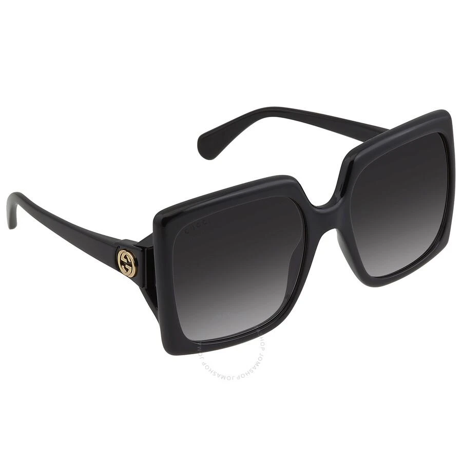 Gucci (Gradient Grey Oversized Ladies Sunglasses GG0876S 001 60 3