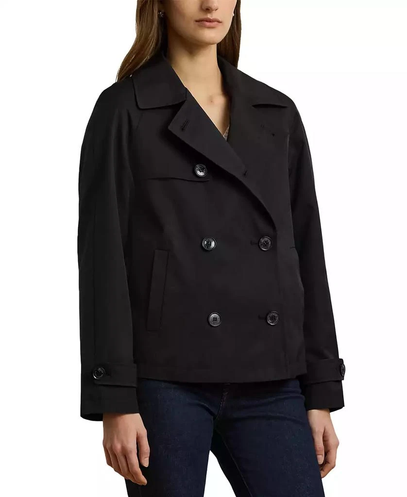 Ralph Lauren Women's Short Double-Breasted Trench Coat 3