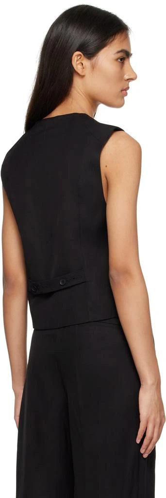 Loulou Studio Black Arup Vest 3