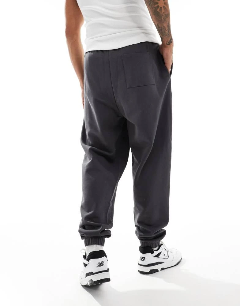 ASOS ASOS DESIGN essential oversized joggers in charcoal 3