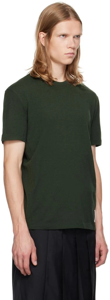 Thom Browne Green 4-Bar T-Shirt 2
