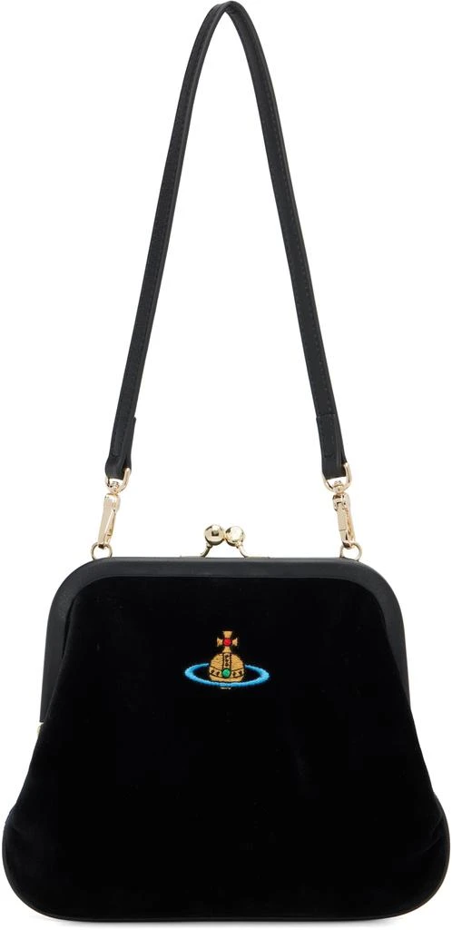 Vivienne Westwood Black Vivienne Clutch Bag