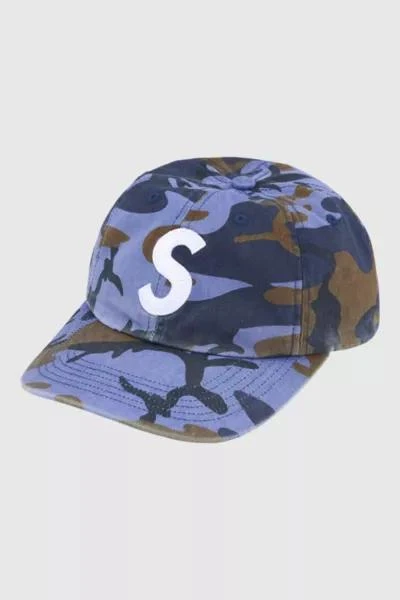 Supreme Supreme Pigment Coated S Logo 6-Panel Hat 1