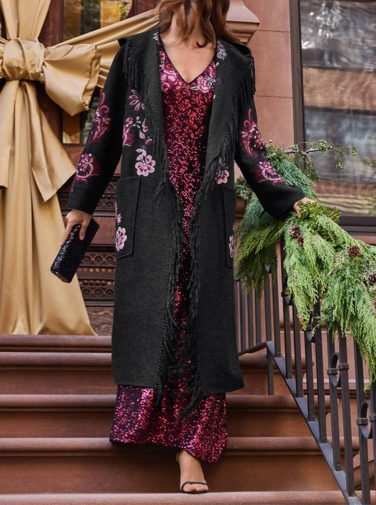 Johnny Was Johnny Was - CHELLI FRINGE COAT 5