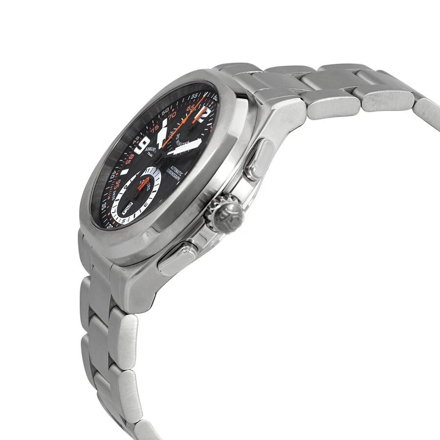 Armand Nicolet JH9 Chronograph Automatic Black Dial Men's Watch A668HAA-NO-MA4680A 2