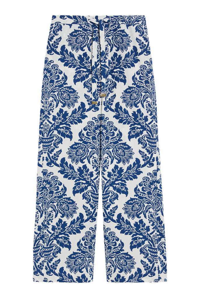 Max Mara Printed poplin joggers