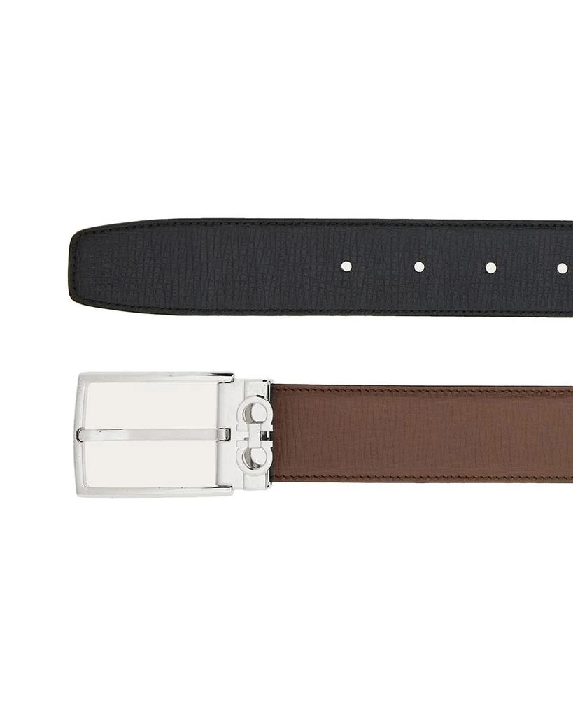 Salvatore Ferragamo Men's Reversible Leather Belt 5