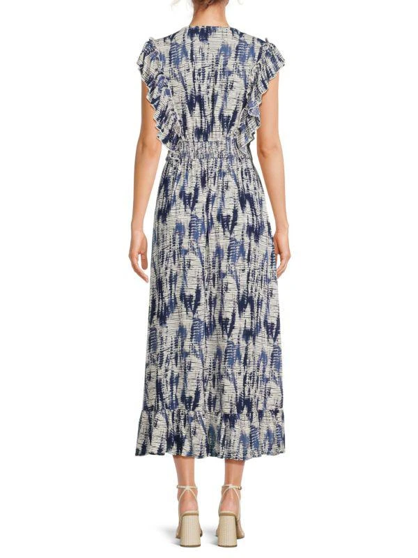 knee length dresses for ladies Wrap Dress In Black/White Polka Dot By Cynthia Vincent  Baacal